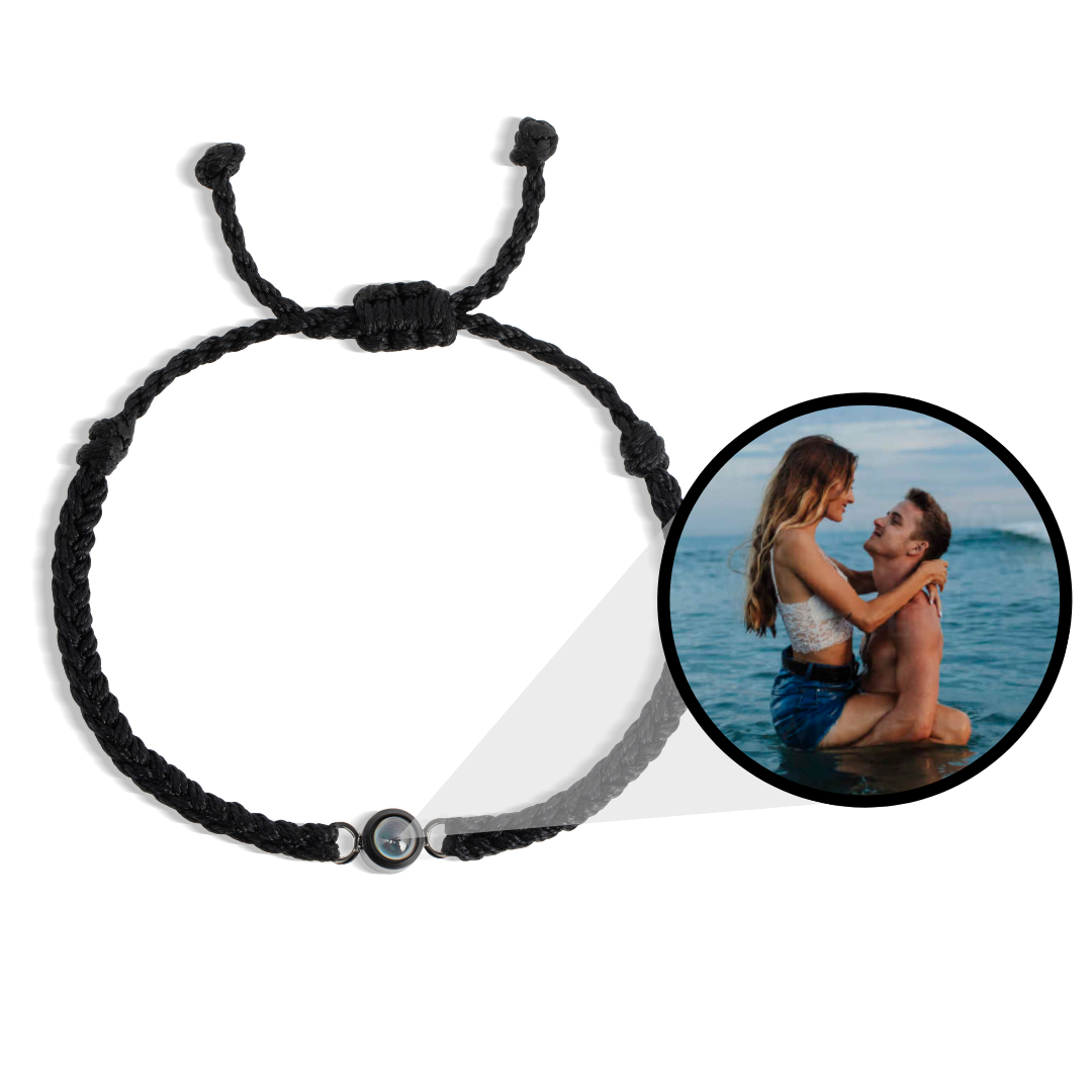 Rope Photo Bracelet