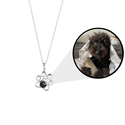 Paw Photo Necklace - Personalised