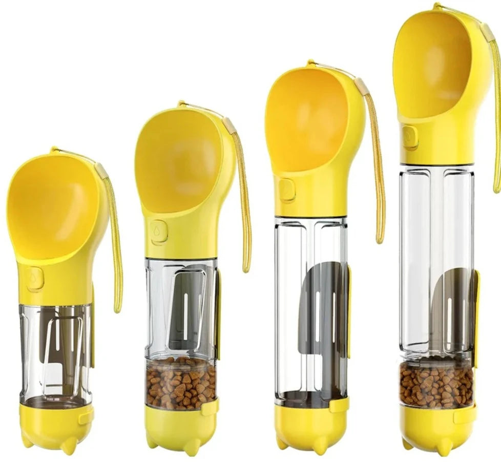 Trinkflasche mit Leckerliefach