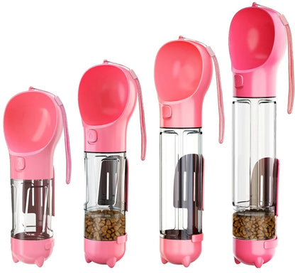 Trinkflasche mit Leckerliefach